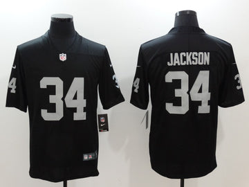 Bo Jackson Las Vegas Raiders black Vapor jersey