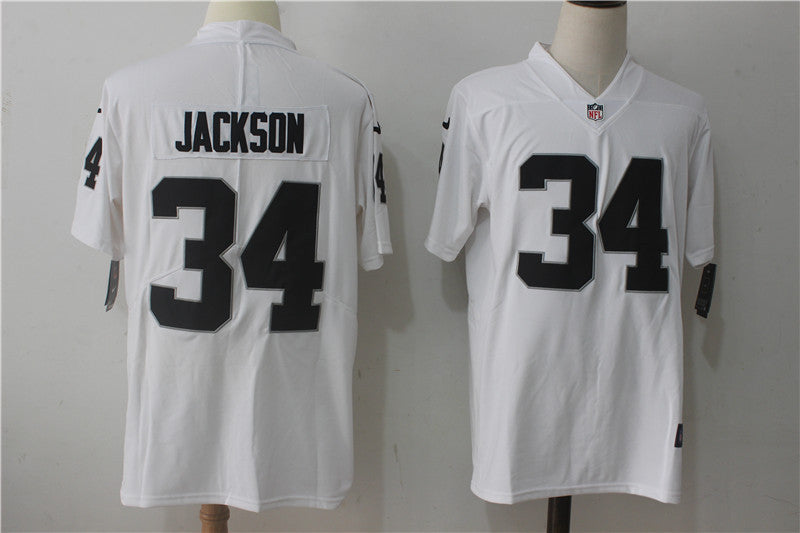 Bo Jackson Las Vegas Raiders white Vapor jersey