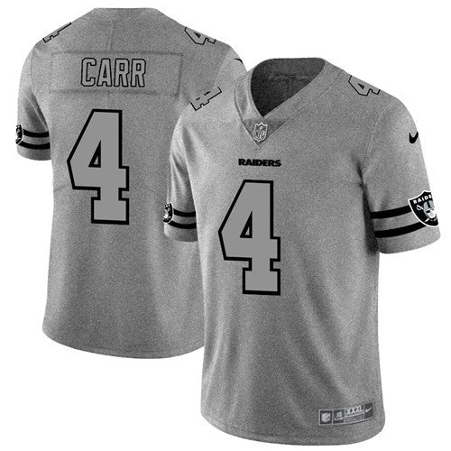 Derek Carr Las Vegas Raiders gray Limited jersey