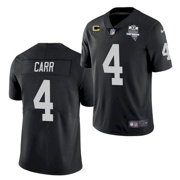 Derek Carr Las Vegas Raiders black jersey