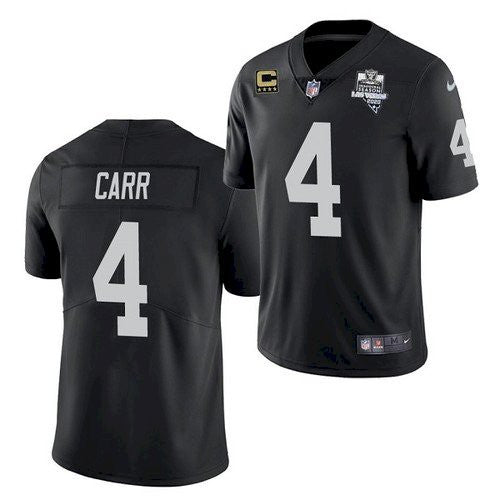 Derek Carr Las Vegas Raiders black jersey