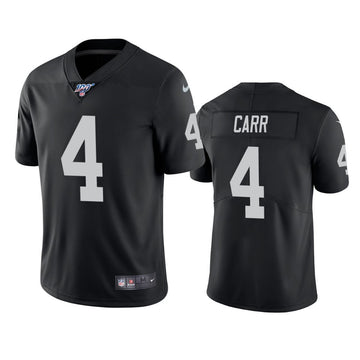Derek Carr Las Vegas Raiders black Vapor jersey