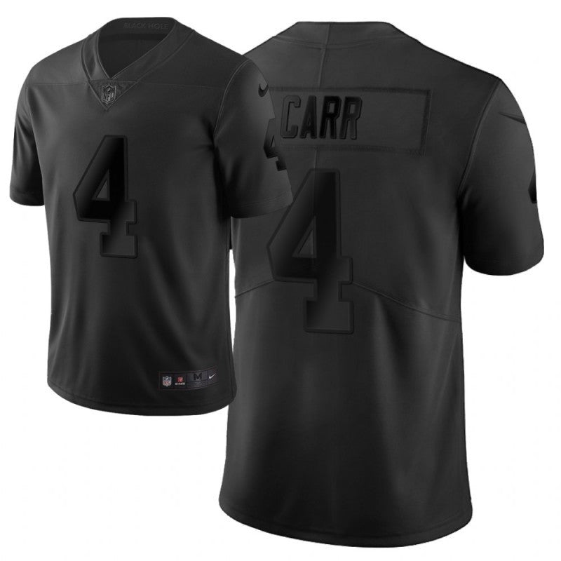 Derek Carr Las Vegas Raiders black Vapor jersey