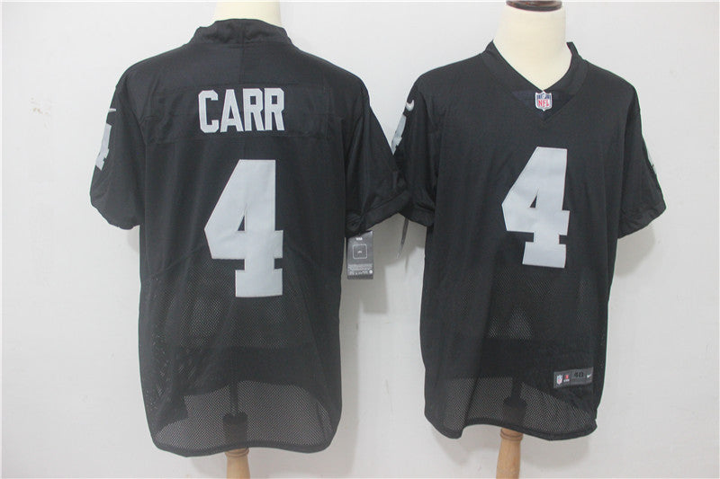 Derek Carr Las Vegas Raiders black Vapor jersey