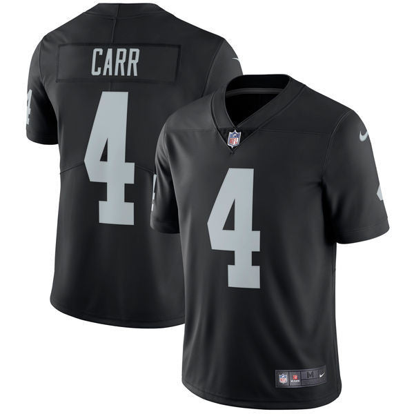 Derek Carr Las Vegas Raiders black Vapor jersey