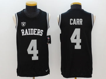 Derek Carr Las Vegas Raiders black Vapor jersey