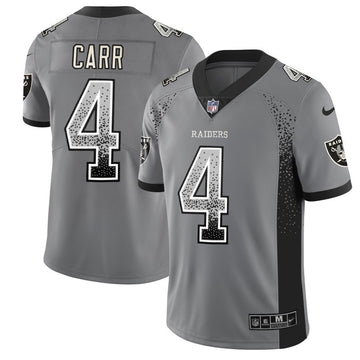 Derek Carr Las Vegas Raiders gray Color Rush jersey