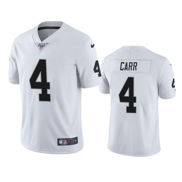 Derek Carr Las Vegas Raiders white Vapor jersey