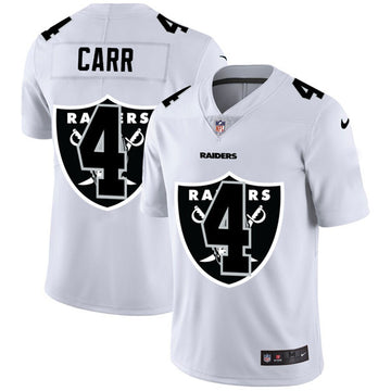Derek Carr Las Vegas Raiders white jersey
