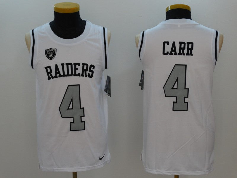 Derek Carr Las Vegas Raiders white Limited jersey