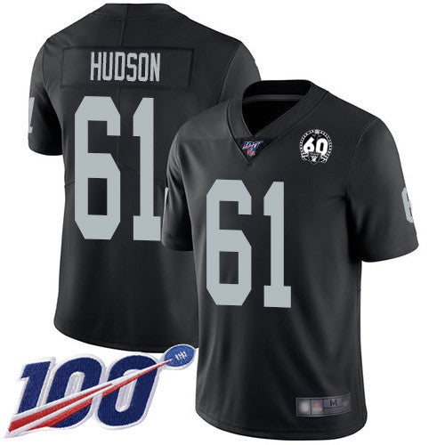 Rodney Hudson Las Vegas Raiders black Vapor jersey