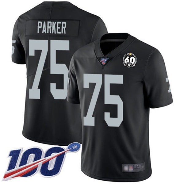 Brandon Parker Las Vegas Raiders black Vapor jersey