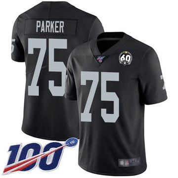 Brandon Parker Las Vegas Raiders black Vapor jersey