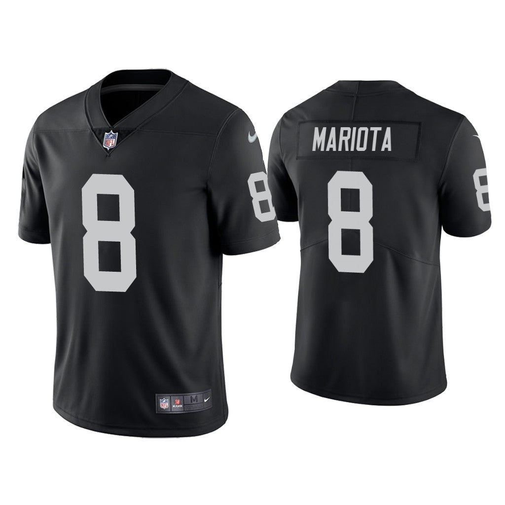 Marcus Mariota Las Vegas Raiders black Vapor jersey