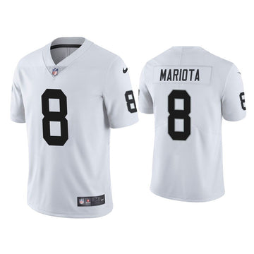 Marcus Mariota Las Vegas Raiders white Vapor jersey