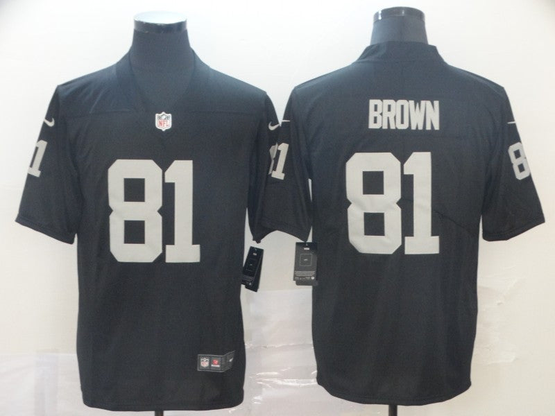 Tim Brown Las Vegas Raiders black Vapor jersey