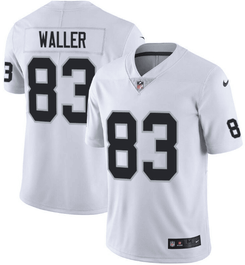 Darren Waller Las Vegas Raiders white Vapor jersey