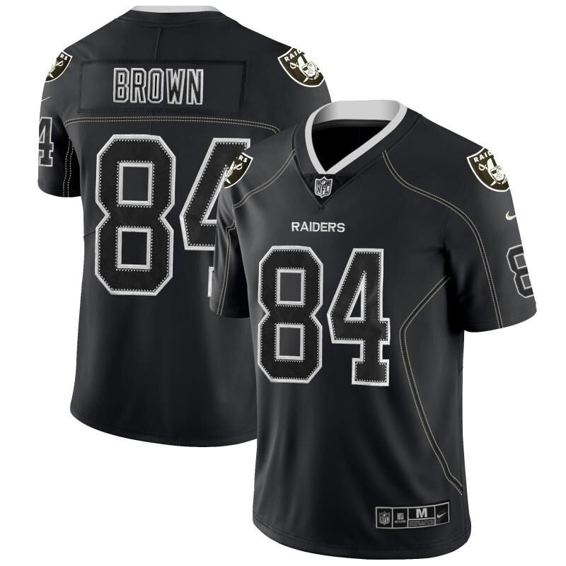 Antonio Brown Las Vegas Raiders black Color Rush jersey