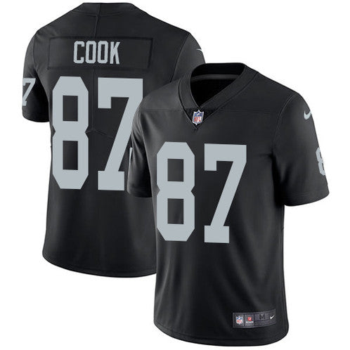 Jared Cook Las Vegas Raiders black Vapor jersey
