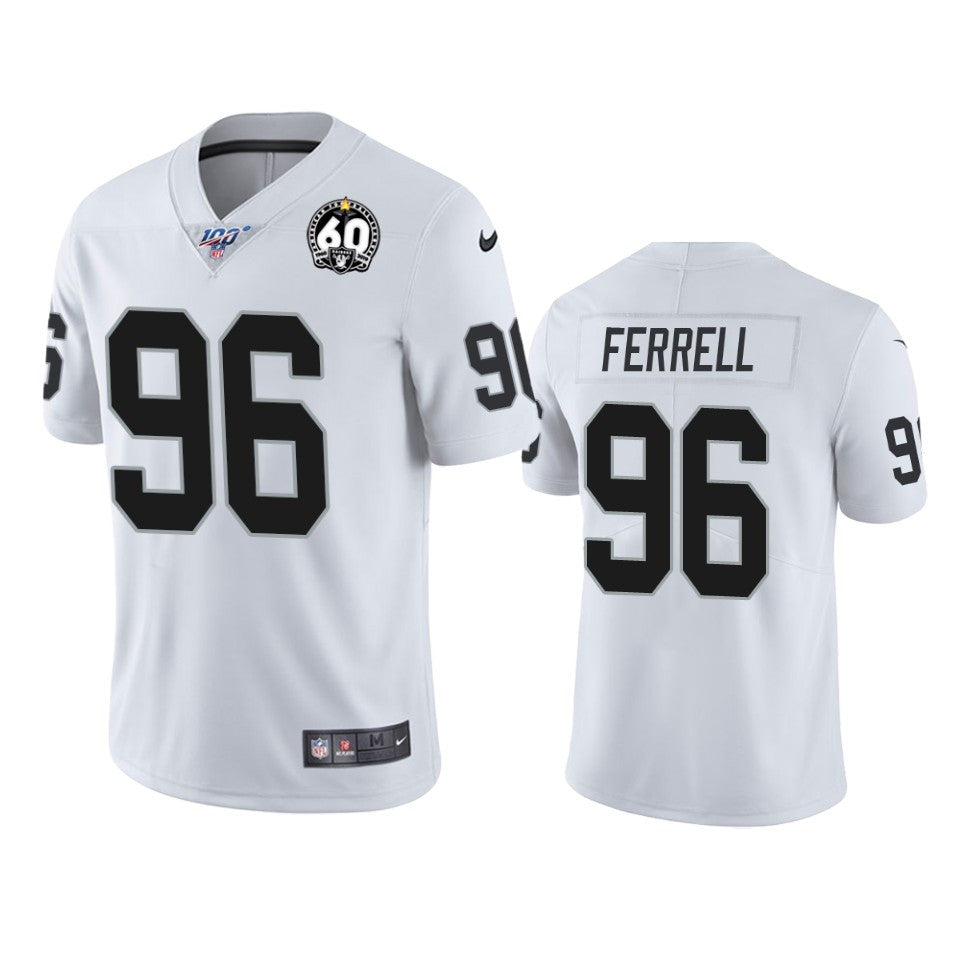 Clelin Ferrell Las Vegas Raiders white Vapor jersey