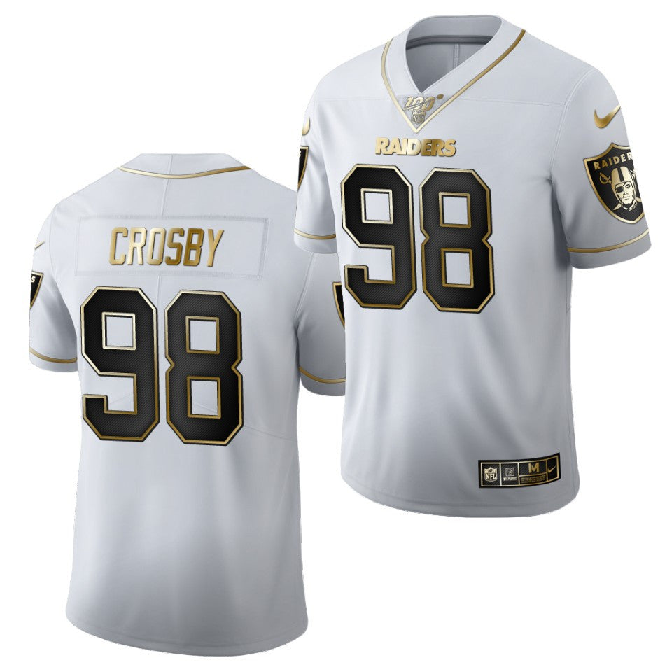 Maxx Crosby Las Vegas Raiders white Limited jersey