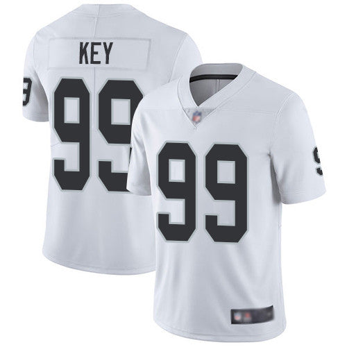 Arden Key Las Vegas Raiders white Vapor jersey