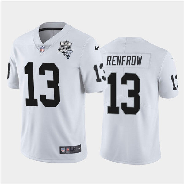 Las Vegas Raiders white Vapor jersey