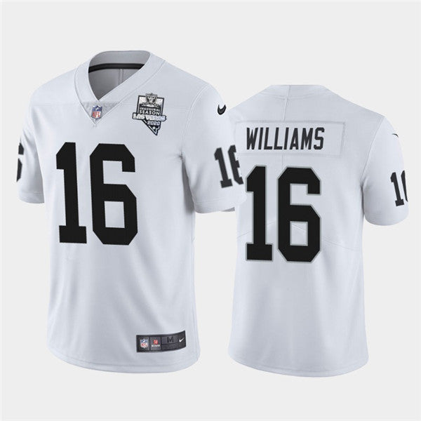 Las Vegas Raiders white Vapor jersey