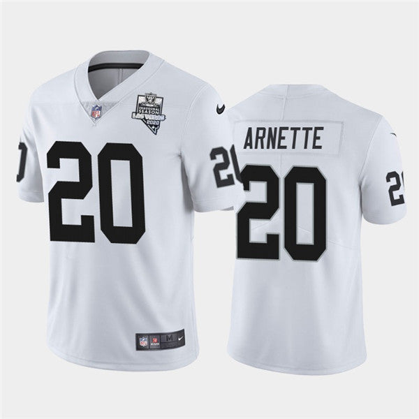 Las Vegas Raiders white Vapor jersey