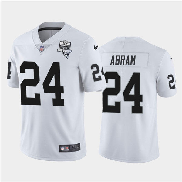 Las Vegas Raiders white Vapor jersey