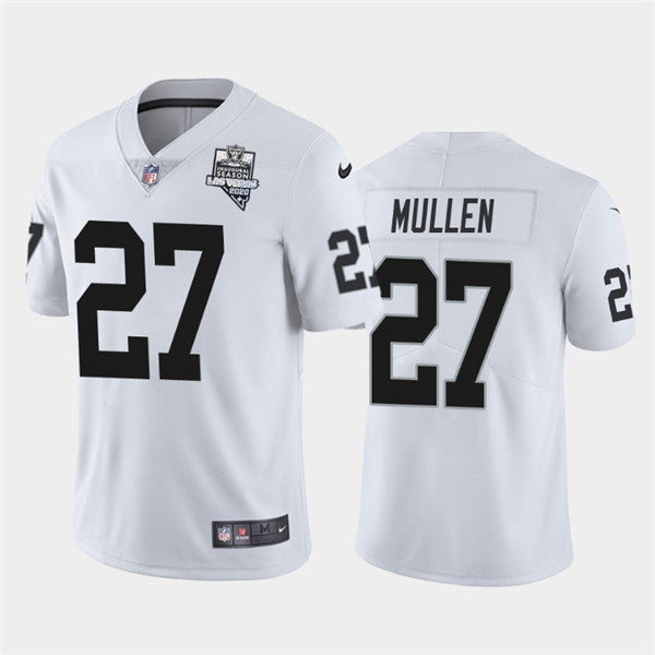 Las Vegas Raiders white Vapor jersey