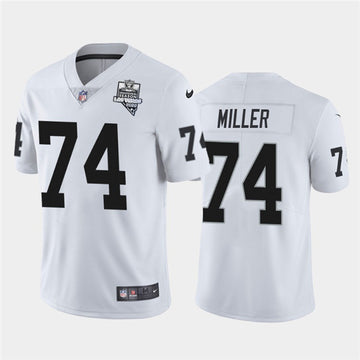 Las Vegas Raiders white Vapor jersey