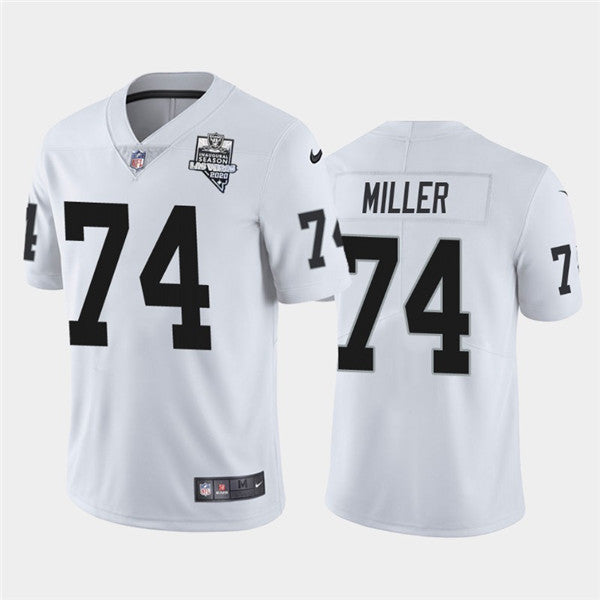 Las Vegas Raiders white Vapor jersey