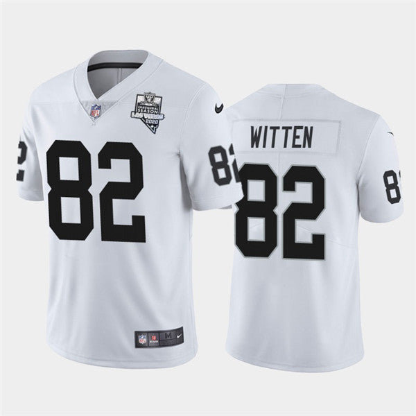 Las Vegas Raiders white Vapor jersey