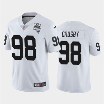Las Vegas Raiders white Vapor jersey
