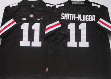 SMITH-NJIGBA Ohio State Buckeyes black jersey