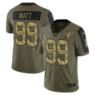 Arizona Cardinals olive Salute To Service jersey