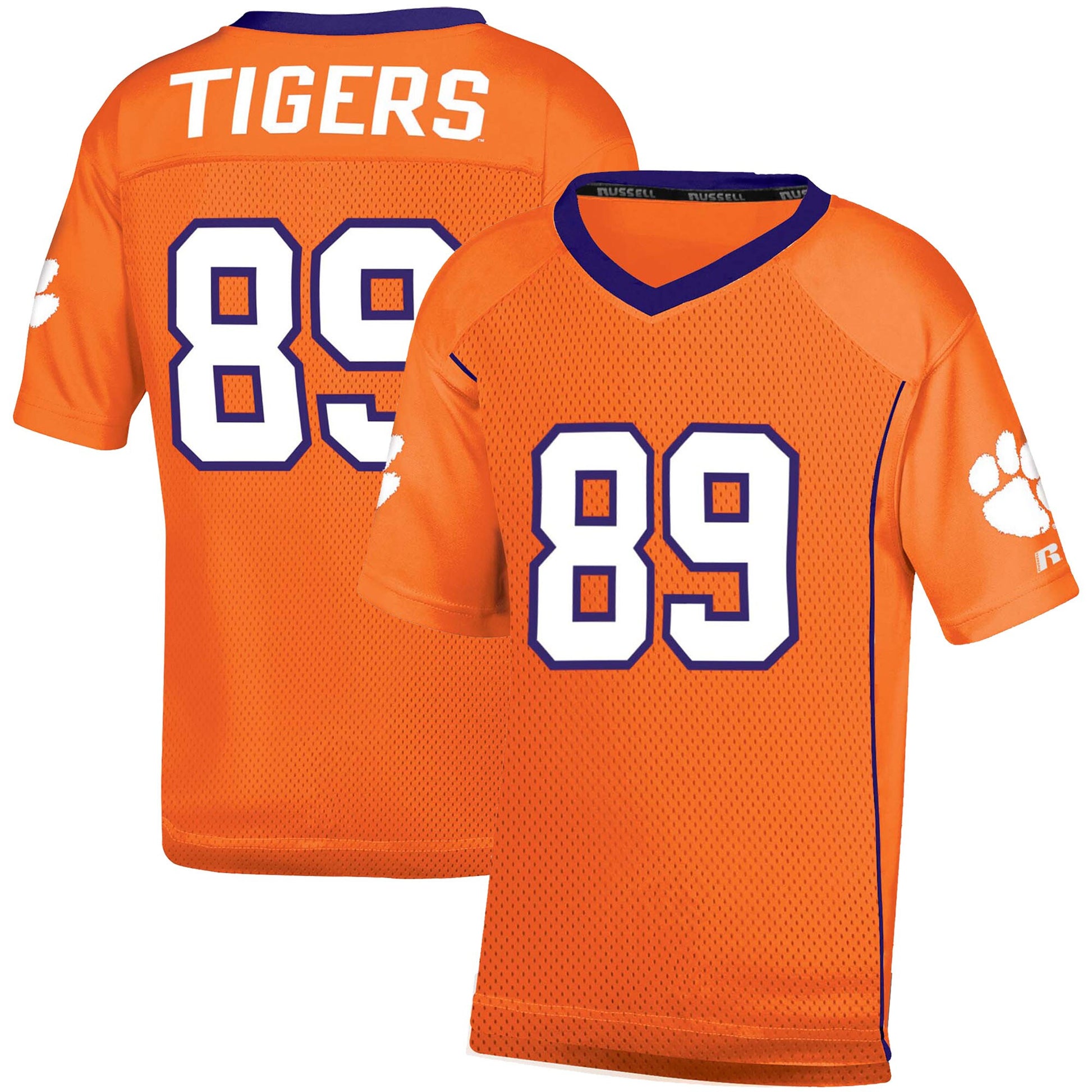Clemson Tigers orange jersey
