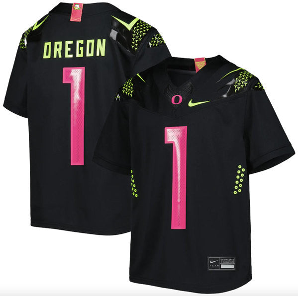Oregon Ducks pink jersey