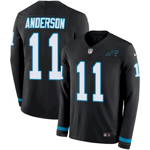 Robby Anderson Carolina Panthers black Limited jersey