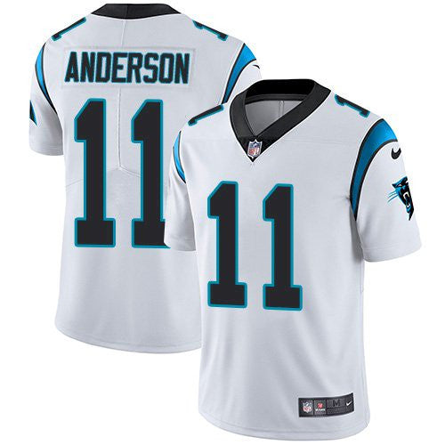 Robby Anderson Carolina Panthers white Vapor jersey
