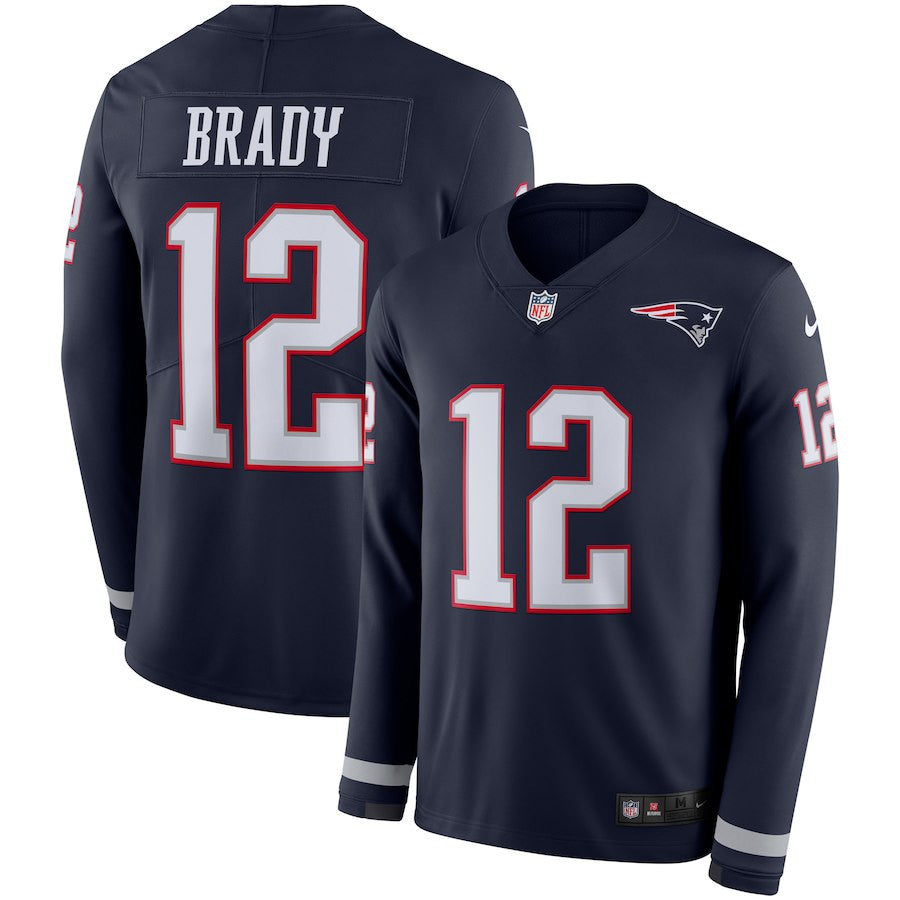 Tom Brady New England Patriots navy jersey