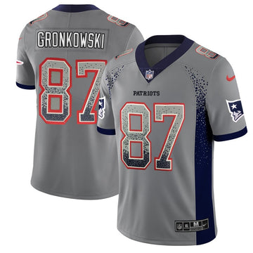New England Patriots gray Color Rush jersey