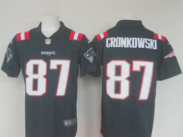 Rob Gronkowski New England Patriots navy Limited jersey