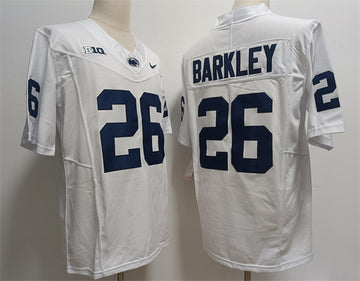Saquon Barkley Penn State Nittany Lions white jersey
