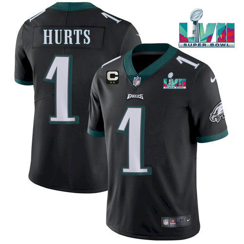Jalen Hurts Philadelphia Eagles black Vapor jersey