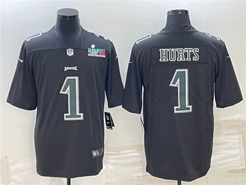 Jalen Hurts Philadelphia Eagles black Vapor jersey