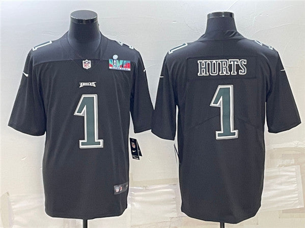 Jalen Hurts Philadelphia Eagles black Vapor jersey