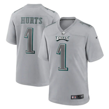 Jalen Hurts Philadelphia Eagles gray Game jersey