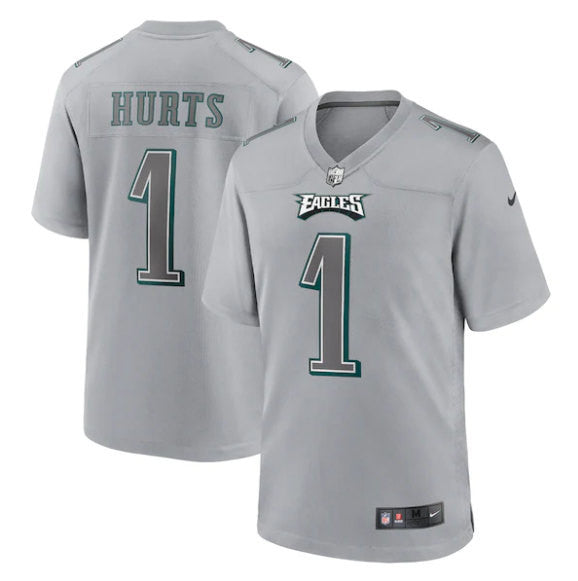 Jalen Hurts Philadelphia Eagles gray Game jersey